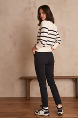 SULTAN SLIM-FIT COTTON SATIN JEANS