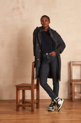 PAOLA RAW-COTTON SLIM-FIT JEANS