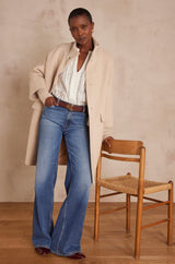 MAGDA BEIGE RESPONSIBLE WOOL COAT