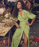 HEVE PAISLEY PRINTED DRESS