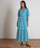 CHARLIE BLUE ORIGINAL PRINT DRESS
