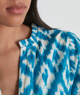 CHARLIE BLUE ORIGINAL PRINT DRESS