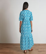 CHARLIE BLUE ORIGINAL PRINT DRESS