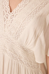 CAMILLE WHITE LACE DRESS