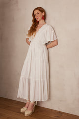 CAMILLE WHITE LACE DRESS