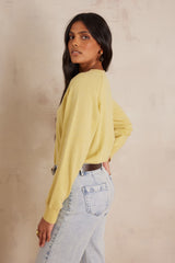 ARY CASHMERE LEMON JUMPER