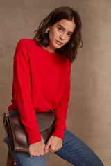 ARY CASHMERE RED JUMPER
