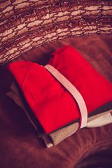 ARY CASHMERE RED JUMPER