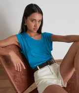 PIPPER TURQUOISE T-SHIRT