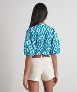 CONNIE BLUE ORIGINAL PRINT SHIRT