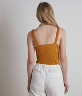 PATTY YELLOW SLEEVELESS TOP