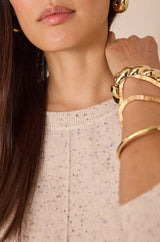 ARY BIS CASHMERE CREAM JUMPER