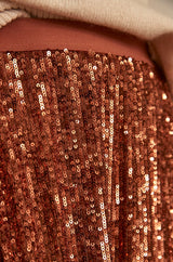 TIFENN TERRACOTTA MAXI SKIRT