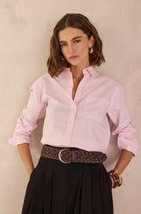 THOMAS PALE PINK SHIRT