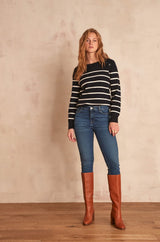 SUZY RAW SLIM-FIT JEANS