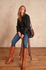 SUZY RAW SLIM-FIT JEANS