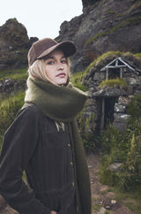 TESSIA GREEN CORDUROY JUMPSUIT