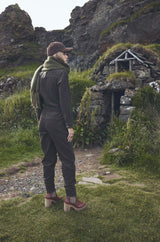 TESSIA GREEN CORDUROY JUMPSUIT