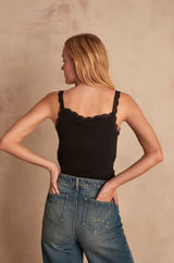 PERRY BLACK TANK TOP