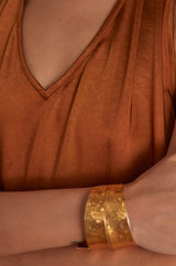 AMIE TOFFEE MAXI DRESS