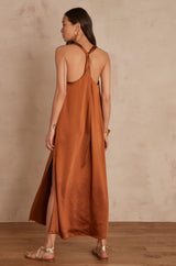 AMIE TOFFEE MAXI DRESS