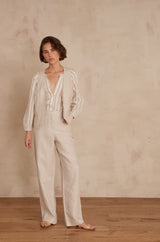 CAPUCINE STRIPED BLOUSE