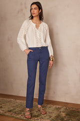 NALLA INK CHINO TROUSERS