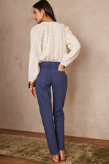 NALLA INK CHINO TROUSERS