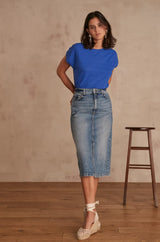 BIRDY DENIM SKIRT