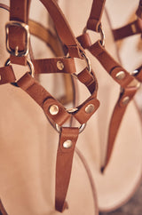 JUSTIN CAMEL SANDALS