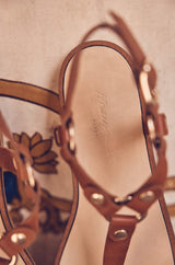 JUSTIN CAMEL SANDALS