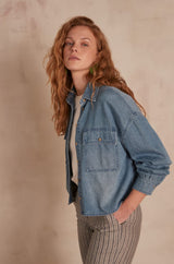 CARLA LIGHT DENIM SHIRT