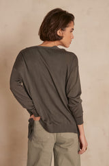 LOLA BIS KHAKI CARDIGAN