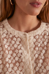 CAMOMILE EMBROIDERED BLOUSE