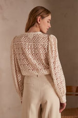 CAMOMILE EMBROIDERED BLOUSE