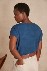 LINE PETROLE OPENWORK JUMPER