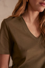 DANA KHAKI T-SHIRT