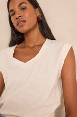 DELYA CREAM T-SHIRT