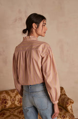 CATHARINA PINK STRIPED SHIRT