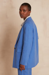 NELIA BLUE TAILORED JACKET