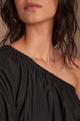 CHOULDER ASYMMETRICAL BLOUSE