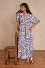 ALIZEE FLORAL PRINT DRESS