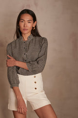 MICKY CREAM DECK SHORTS