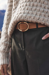 JONAS LIGHT CAMEL BELT