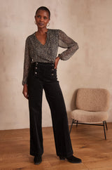 OXAN BLACK TROUSERS