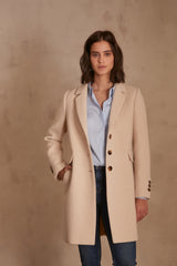 ANABELLE BIS NATURAL WOOL COAT