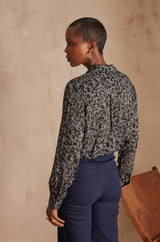 CARLA ANIMAL PRINT SHIRT