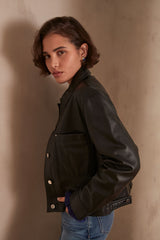 CARLA LEATHER JACKET
