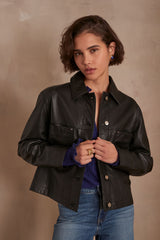 CARLA LEATHER JACKET