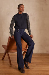 SCARLET INK SLEEVELESS JUMPER